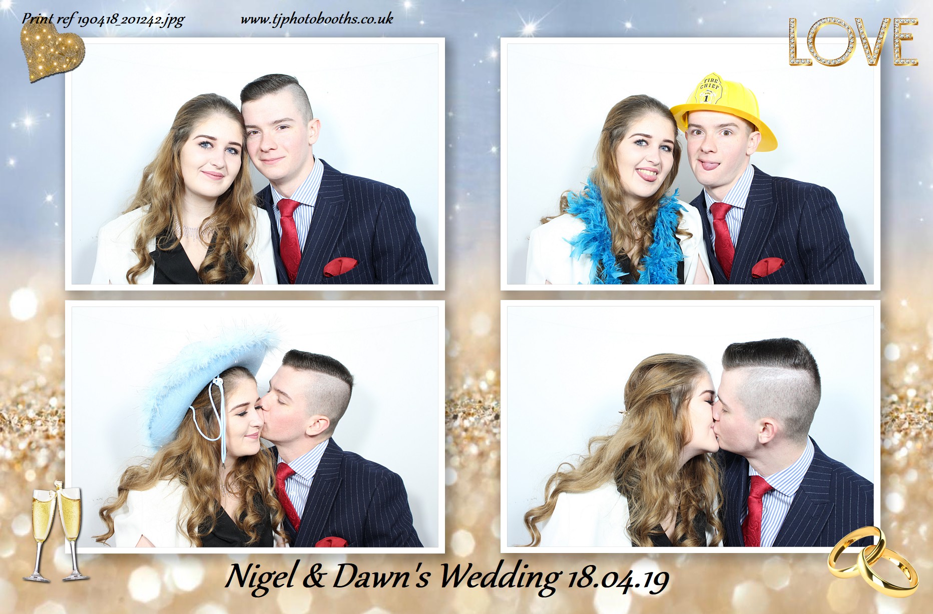 Nigel & Dawn's Wedding | View more photos from the event at gallery.tjphotobooths.co.uk/u/TJPhotobooths/Nigel-Dawns-Wedding